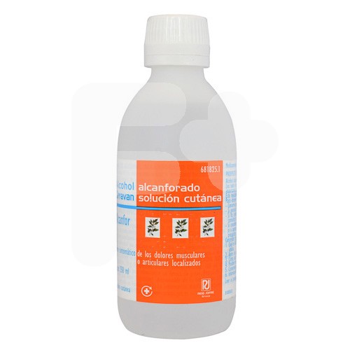 Orravan alcohol alcanforado 250ml