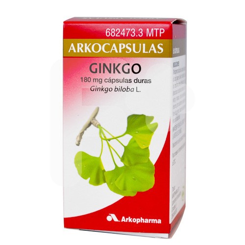 Arkocápsulas ginkgo biloba 50 cápsulas