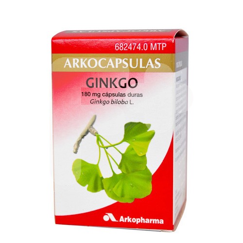 Arkocápsulas ginkgo biloba 100 cápsulas