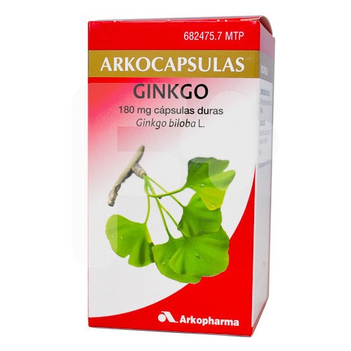 Arkocápsulas ginkgo biloba 200 cápsulas