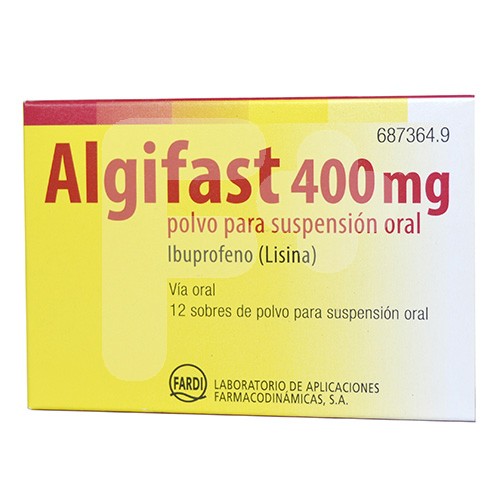 Algifast 400mg 12 sobres