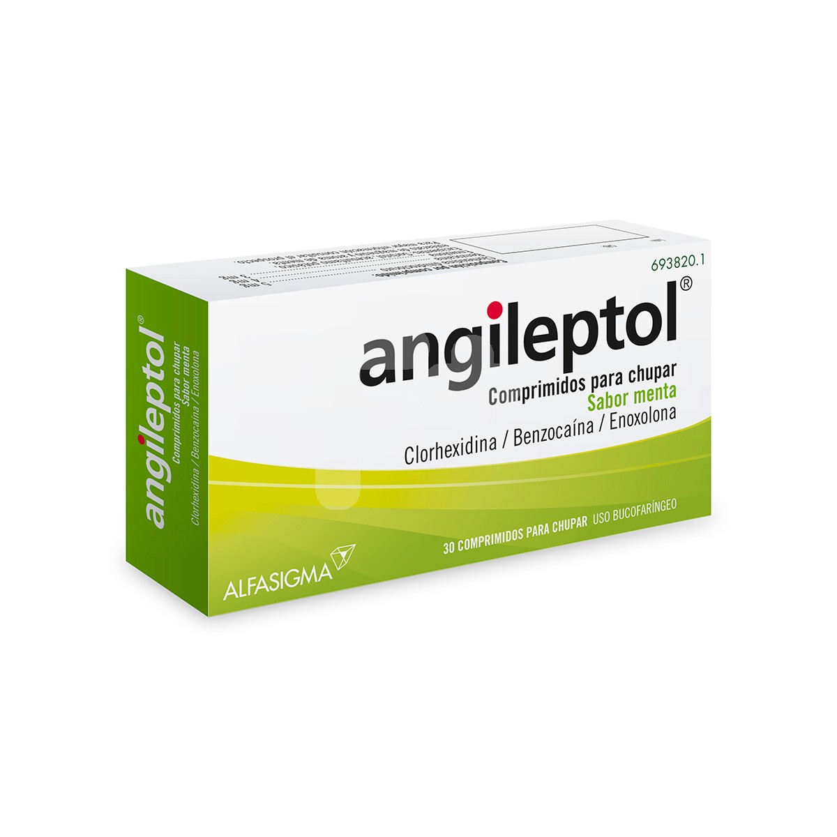 Angileptol 30 comprimidos menta eucalipto