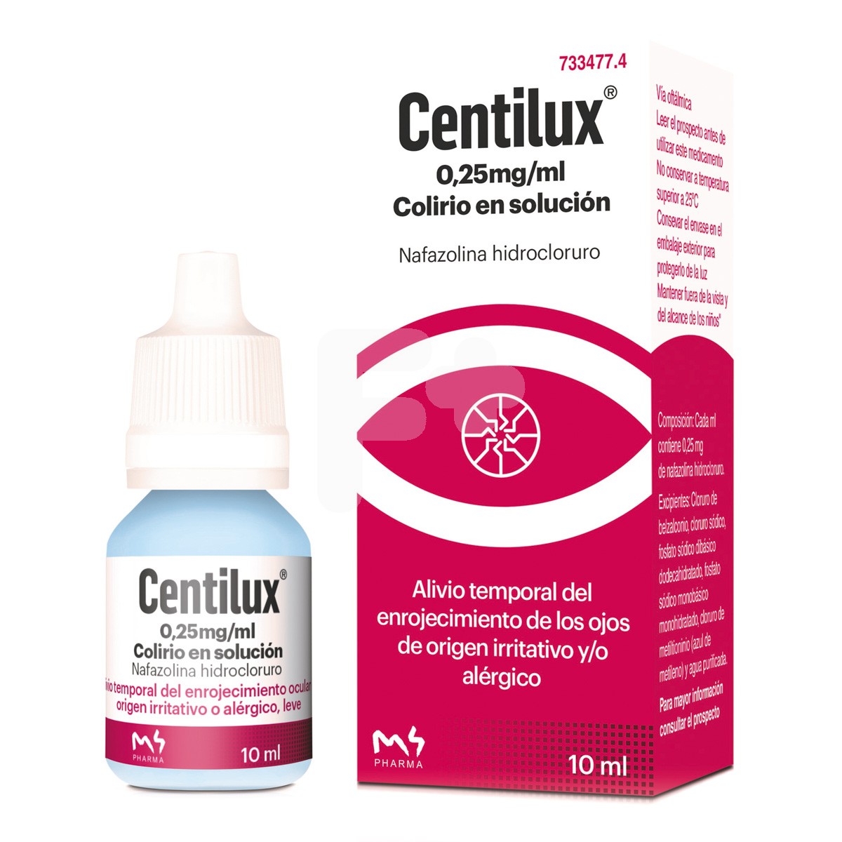 Centilux colirio 10 ml