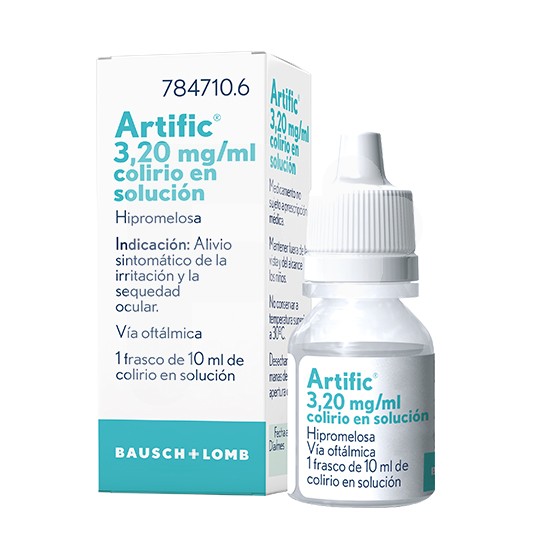 Artific colirio en solución 10ml