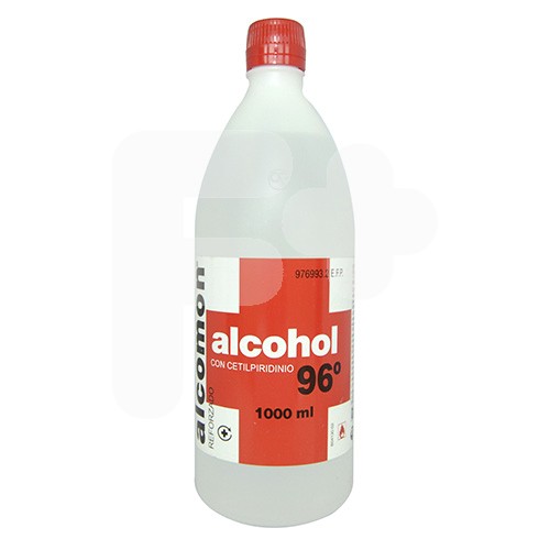 Alcomon alcohol reforzado 96 sol. tópica 1000 ml