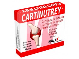 Wallas Cartinutrey cartílago de tiburón 60 cápsulas
