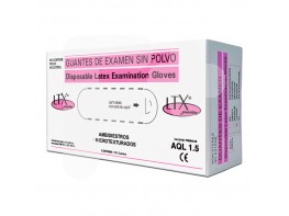 Ltx guantes latex aql 15 T-S 100uds