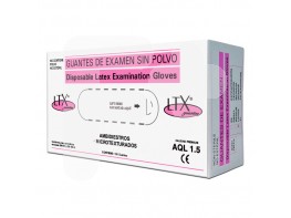 Ltx guantes latex aql 15 T-XS 100uds