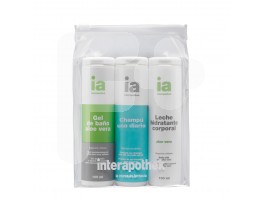 Interapothek neceser de viaje gel + champú + leche hidratante Interapothek neceser de viaje gel + champú + leche hidratante