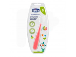 Chicco Cuchara silicona roja +6 meses