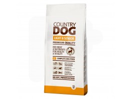 Country Country dog food light & senior 15kg