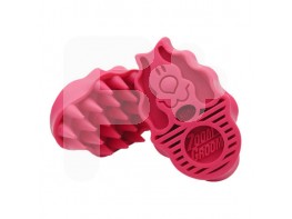 Kong juguete zoom groom dog rosa