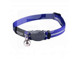 Rogz collar para gato azul alleycat