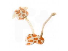 Petuky natural juguete de gato jirafa de cuerda 13cm