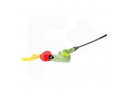 Petuky Juguete gato spring caña mariquita 40cm