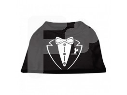 Petuky Camiseta smoking negro talla XL