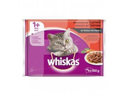 Whiskas seleccion carne 4x100g (13uds)