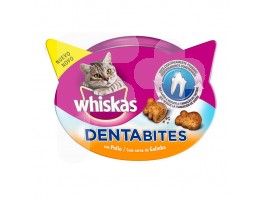 Whiskas dentabites con pollo 40gr (x8)