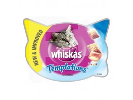 Whiskas temptations salmon 8x60g