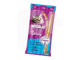 Whiskas sticks salmon (3u/18gr) (x28)