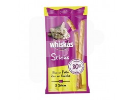Whiskas stick pollo 3u/18g (x28)
