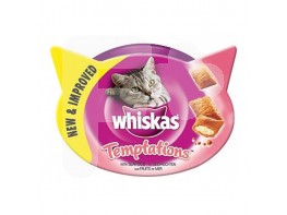Whiskas temptations sabores mar 8x60gr