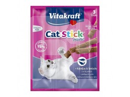 Vitakraft Cat stick mini,bacalao & atun 18g 3 u