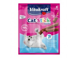 Vitakraft Cat stick mini, salmón & trucha 18g 3