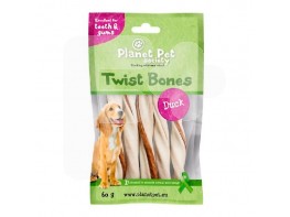 Planet Pet Pps duck twist bone 11,5cm, 5 pcs, 60 g Planet Pet Pps duck twist bone 11,5cm, 5 pcs, 60 g