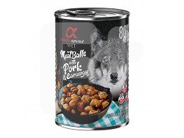 Alpha Spirit albóndigas cerdo alcarabea 12x400gr
