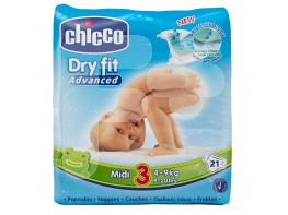 Chicco pañal ultrafit midi 3 4-9 kg Chicco pañal ultrafit midi 3 4-9 kg