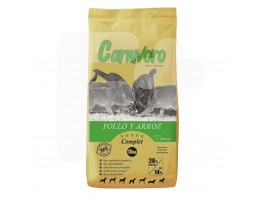 Carnívoro Carnívoro comprimidoslet pollo arroz 15kg