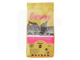 Carnívoro Carnívoro puppy pato pavo pollo 15kg