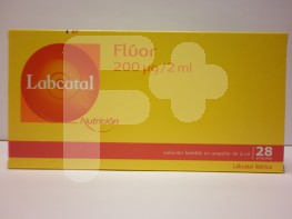 LABCATAL  6 FLUOR 28 AMPOLLAS LABCATAL  6 FLUOR 28 AMPOLLAS