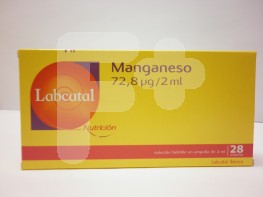 LABCATAL 10 MANGANESO 28 AMPOLLAS LABCATAL 10 MANGANESO 28 AMPOLLAS
