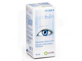 OPTIBEN LUBRICANTE OCULAR GOTAS 10 ML