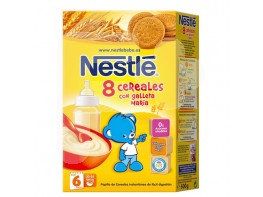 Nestlé Papilla 8 cereales con galleta 600g