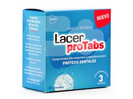 Lacer Protabs. Limp. Prótesis dental 32c