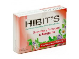 Hibit's caramelos frambuesa 16uds