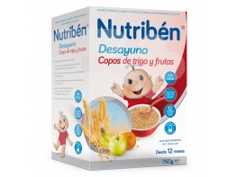 Nutribén Desayuno copos trigo y fruta 750gr