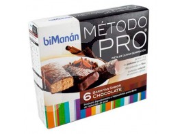 BIMANAN PRO BARRITAS CHOCOLATE  6 UDS