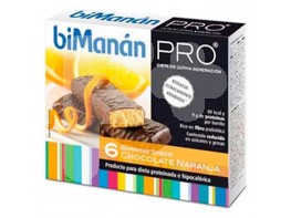 BIMANAN PRO BARRITAS CHOCO/NARANJA 6 UDS