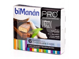 BIMANAN PRO BARRITAS CHOCOLATE/COCO 6UDS