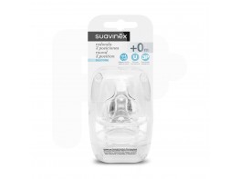 Suavinex Tetina silicona boca ancha 3 posiciones 2uds