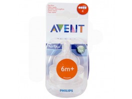 Avent classic tetina f.rapido 6 meses 2uds Avent classic tetina f.rapido 6 meses 2uds