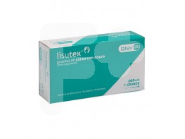 Guantes latex lisutex gde 100 uds