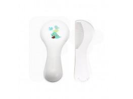 Suavinex cepillo y peine blanco