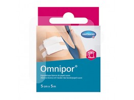 Omnipor esparadrapo papel 5mx5cm