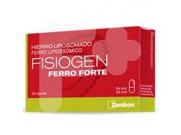 Fisiogen ferro forte 30 cápsulas