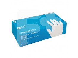 Interapothek guantes de látex empolvados talla S